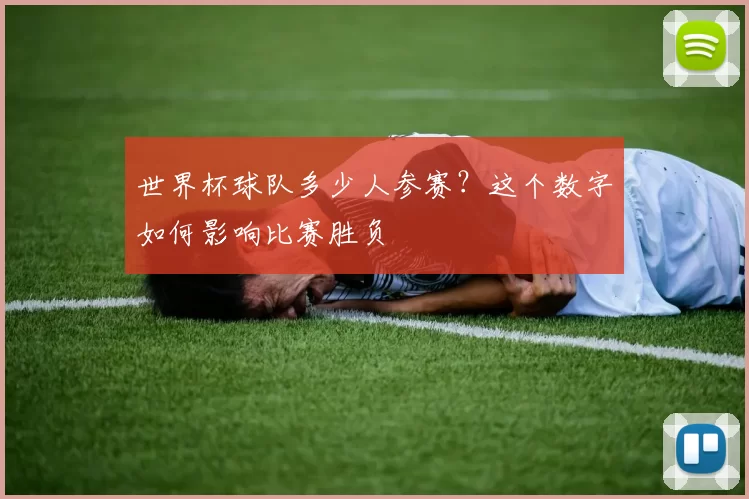世界杯球队多少人参赛?这个数字如何影响比赛胜负