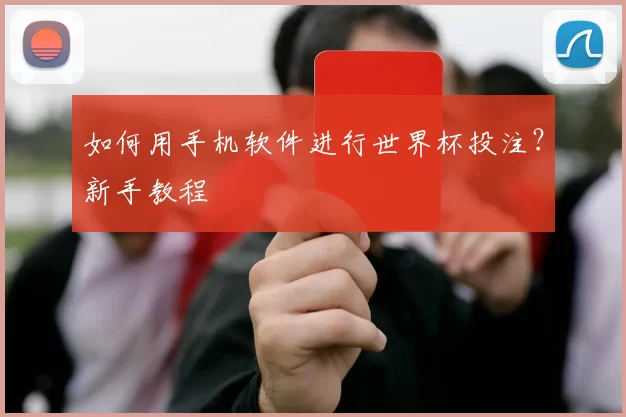 如何用手机软件进行世界杯投注?新手教程
