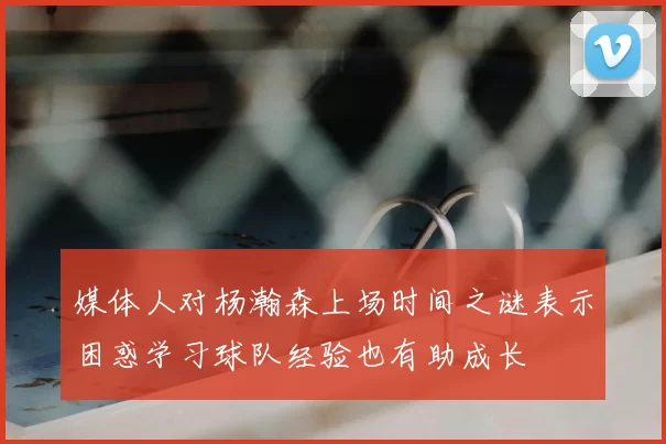 媒体人对杨瀚森上场时间之谜表示困惑学习球队经验也有助成长